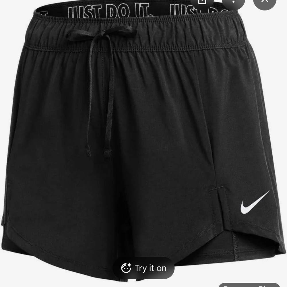 Nike Women's Black flex 2 in 1  Shorts Size XL
